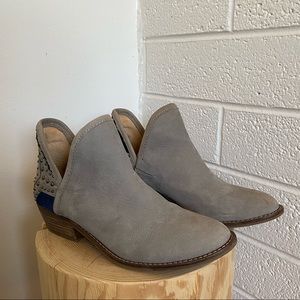 Grey Lucky Brand Booties